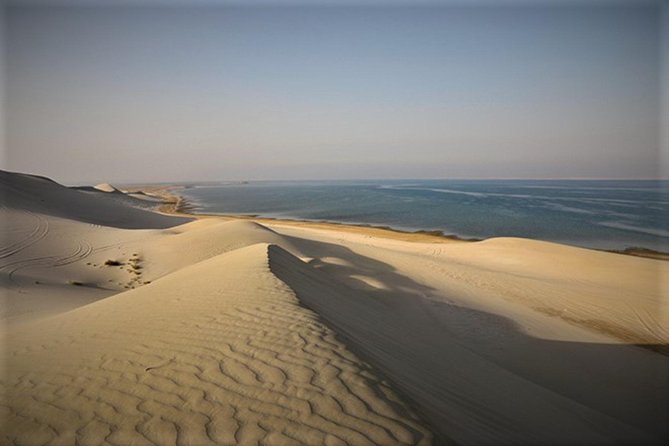 Qatar Gold Dune Safari, Dune Bashing,Camel Ride,Sand Boarding,Inland Sea Desert - Sandboarding gives you a second way to use the dunes