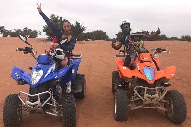Quad adventure - IN AGADIR, DUNES, FOREST, BEACH - Riding the quad across 30 kilometers