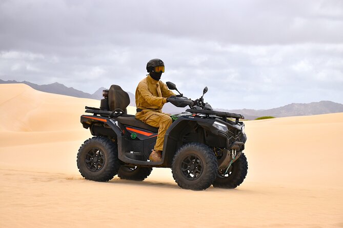Quad Adventure Tour in North Boa Vista - From Sal Rei to Cabo Santa Maria