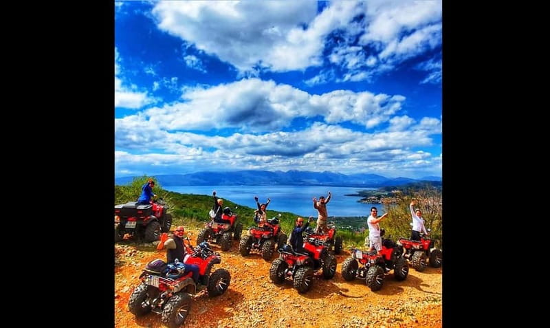 Quad ATV Bike Galicica, from Ohrid. - The First Ride: Learning the Quad Safely