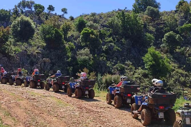 Quad ATV Safari from Georgioupolis Area - The old olive mill and a village coffee stop