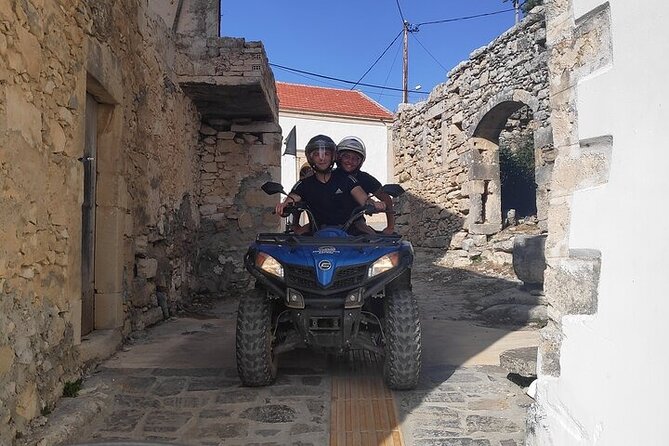 Quad ATV Safari from Georgioupolis Area - Seeing how modern olive oil is produced