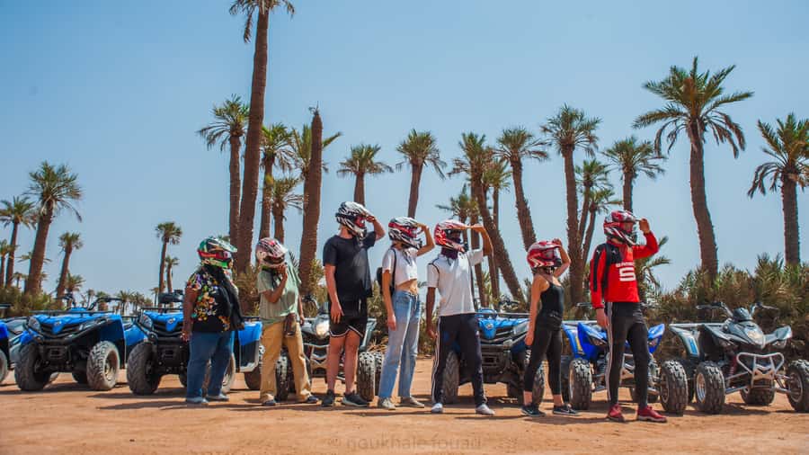 Quad Bike Activity in Marrakech Palmeraie - Who will enjoy this most