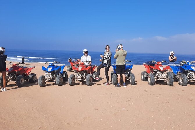 Quad Bike and Sandboarding on Sand Dunes Wild Beach - Tea, photos, and a needed pause