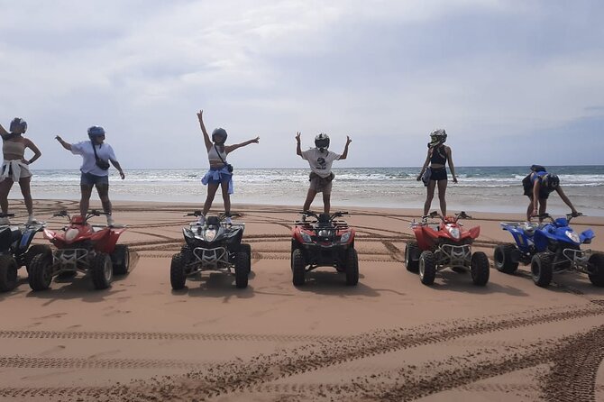 Quad Bike and Sandboarding on Sand Dunes Wild Beach - Group size, guides, and the pace of the ride