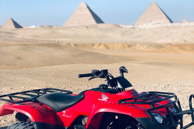 Quad Bike ATV Tours in Desert of Giza Pyramids with Egyptian Tea - Key points to know before booking