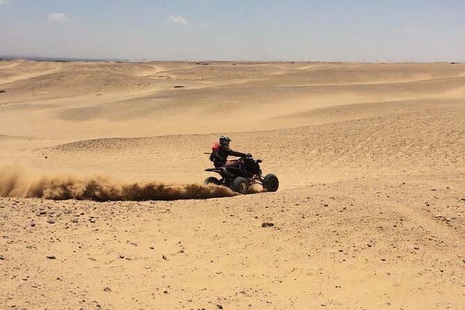Quad Bike ATV Tours in Desert of Giza Pyramids with Egyptian Tea - Safety instructions and your first ATV ride