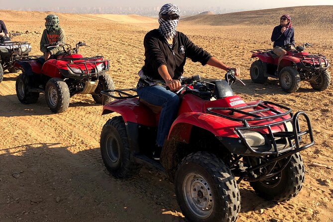 Quad Bike ATV Tours in Desert of Giza Pyramids with Egyptian Tea - Tea, coffee, and a pause at the desert cafe
