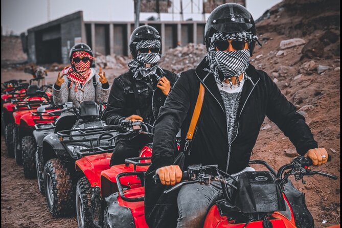 Quad Bike ATV Tours in Desert of Giza Pyramids with Egyptian Tea - What the $20 price really buys you