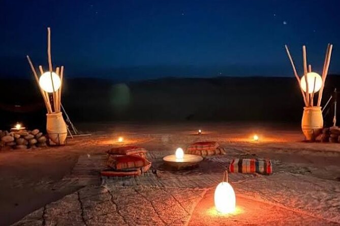 Quad Bike & Camel Ride & Dinner Show In Agafay Desert - The camel ride and the sunset pause