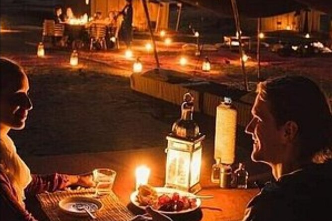 Quad Bike & Camel Ride & Dinner Show In Agafay Desert - Harira, tagine, tea, and dinner under canvas