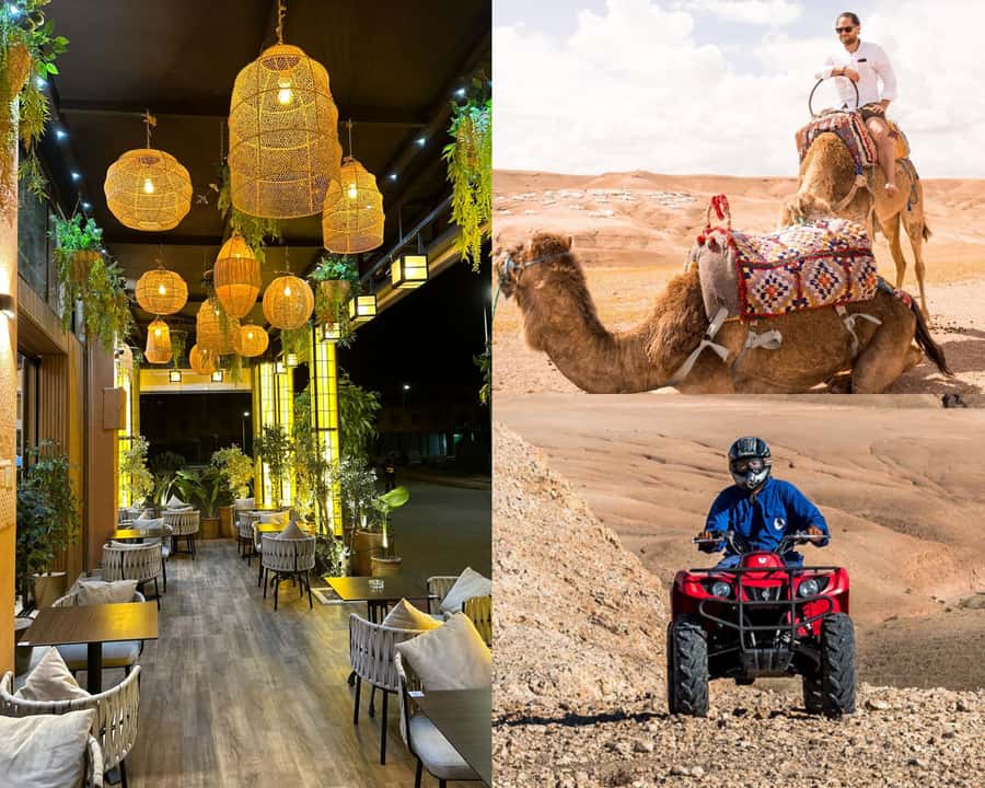 Quad bike & Camel ride in Agafay with dinner at Chouf L’or - Key points to know before booking