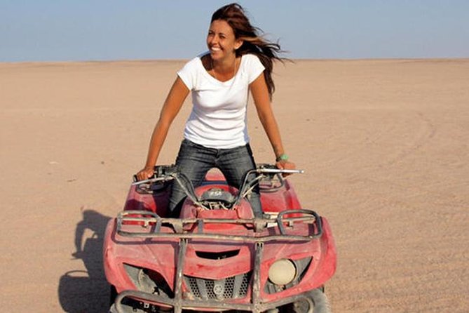 Quad bike ride in the pyramids of Giza - The desert viewpoint is the real payoff