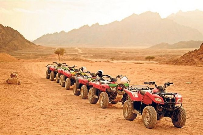 Quad bike ride in the pyramids of Giza - Guides, drivers, and the personal service