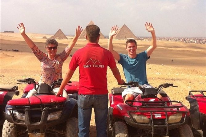 Quad Bike Trip At Desert of Giza Pyramids - Safety deserves more attention than the brochure gives it