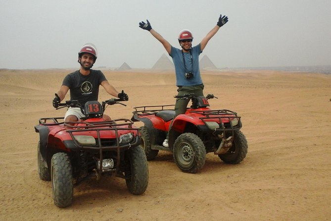 Quad Bike Trip At Desert of Giza Pyramids - Is $15 good value?