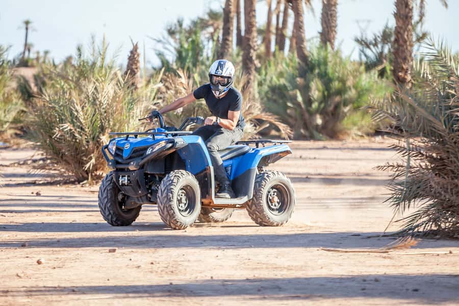 Quad biking adventure in Marrakech - Leaving Marrakech for the palm groves