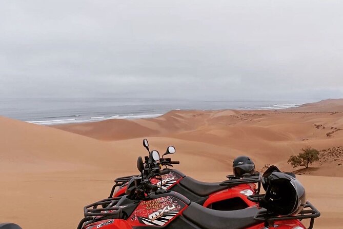 Quad Biking and Sandboarding on Sand Dunes Wild Beach - What the three-hour route includes