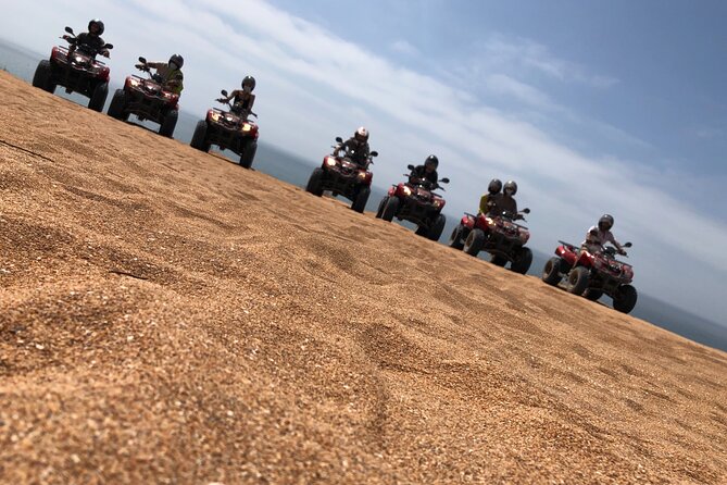 Quad Biking and Sandboarding on Sand Dunes Wild Beach - Pickup, timing, and practical planning