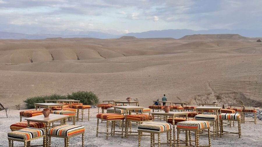 Quad biking, Camel ride, dinner & show at Agafay desert - Sunset in a rugged setting