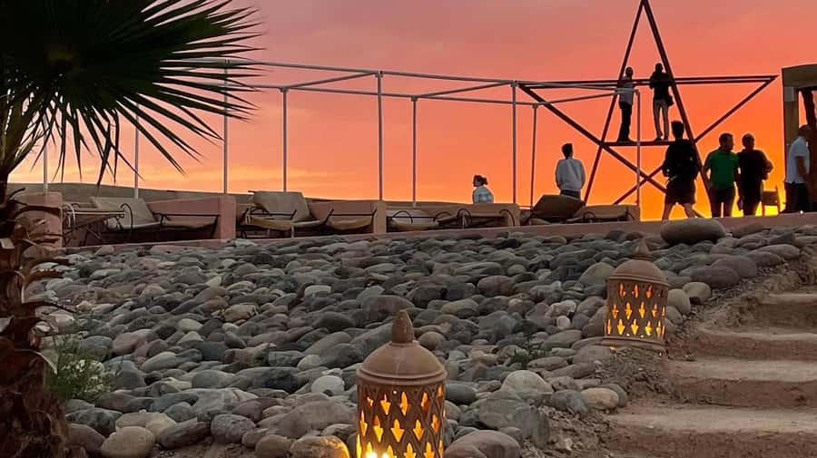 Quad biking, Camel ride, dinner & show at Agafay desert - Gnawa music, fire performers, and a lively finish