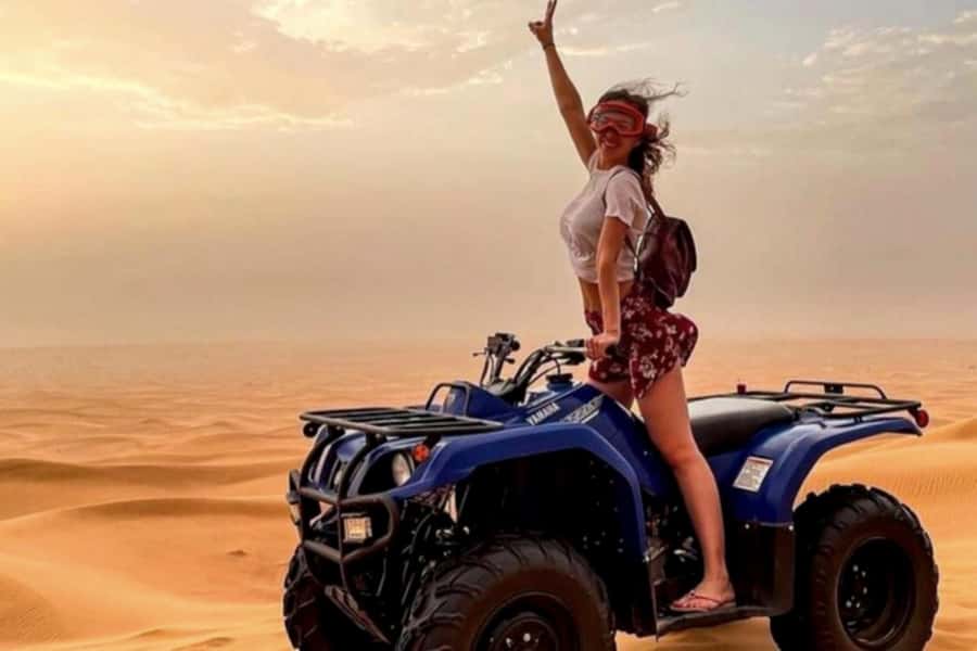 Quad biking in Agafay Desert with lunch & Camel Ride & pool - The camel ride: enjoyable, but keep it short