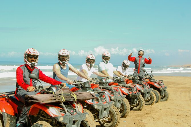 Quad Biking on the Beach and Forest Dunes with Pickup from Agadir - Getting familiar with your quad
