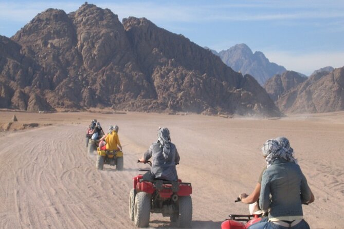 Quad Biking Tour in Sharm El Sheikh Desert - The practice session makes this workable for beginners