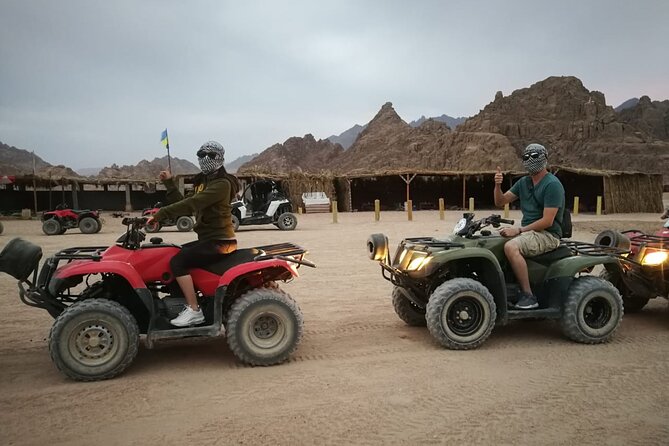 Quad Biking Tour in Sharm El Sheikh Desert - Echo Valley is the quiet pause in the ride