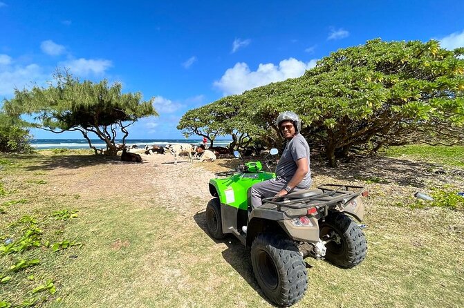 Quad Excursion South Mauritius 35km - La Cambuse Beach and Royal Palms Forest