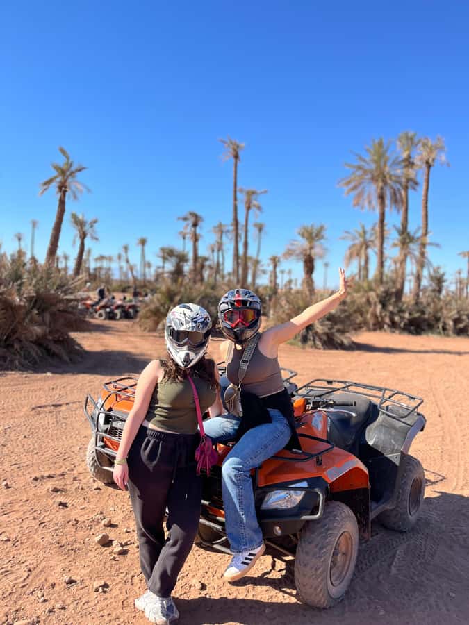 QUAD PALMERAIE MARRAKECH - Two hours through palms and desert