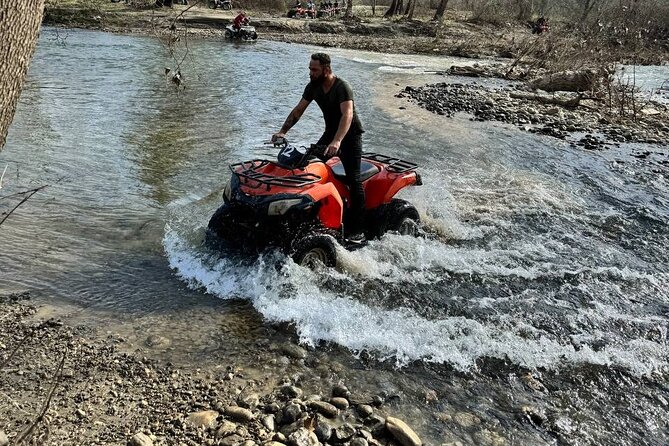 Quad Safari Experience in Alanya - Returning to the facility for another swim