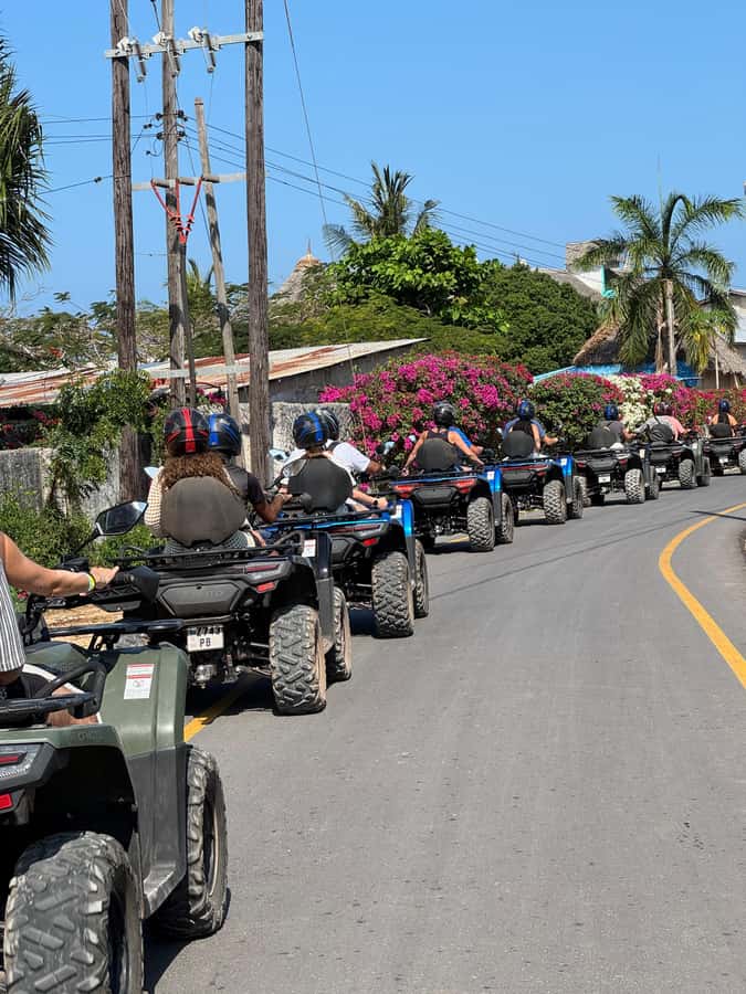 Quad Safari Kendwa-Zanzibar: Enjoy Island like never before - Getting started on a CF Moto 520 quad