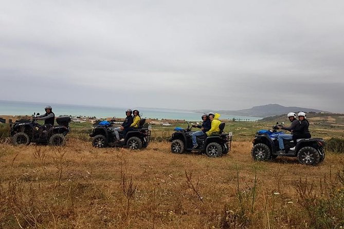 Quad Tour Excursion from the Castle to the Sea - Riding near the Verdura Golf Resort
