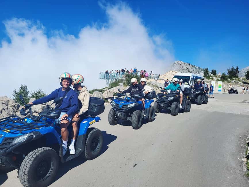 Quad tour to Biokovo Skywalk - Riding from Makarska into Biokovo Nature Park