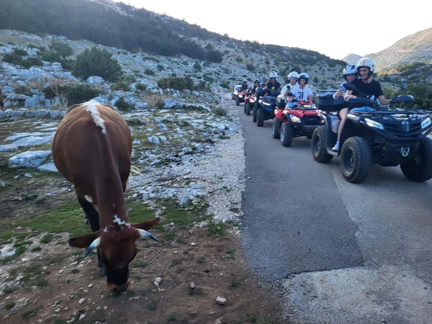 Quad tour to Biokovo Skywalk - A sweet snack stop before the Skywalk
