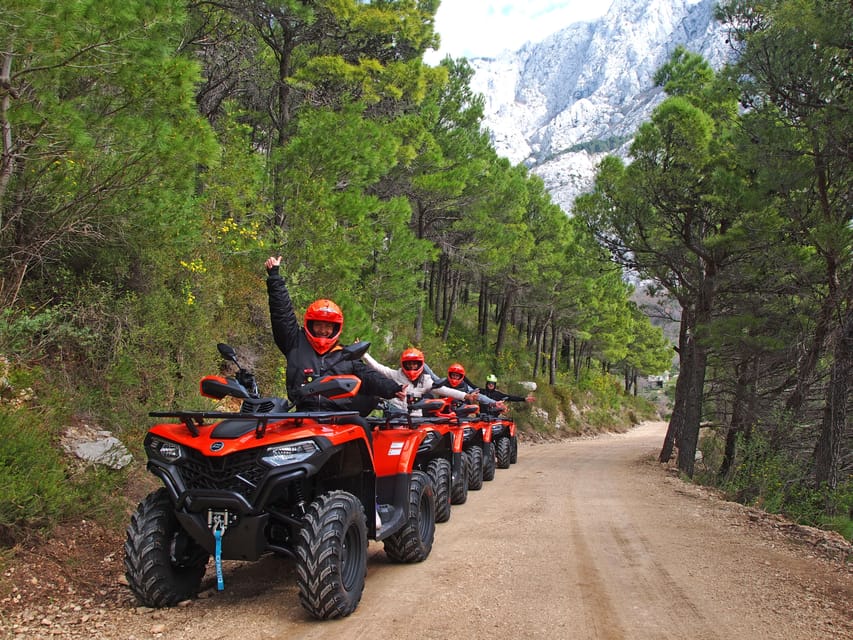 Quad Tour to Makarska Riviera offroad Adventure - A local snack at Smokovina Hunting Lodge