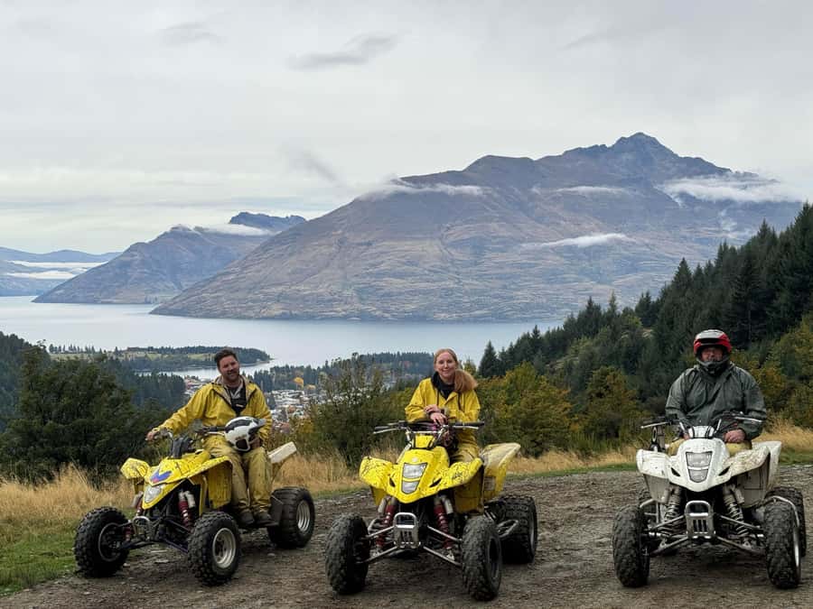 Queenstown: Quad Bike Tour - The high points look over the Shotover River canyon