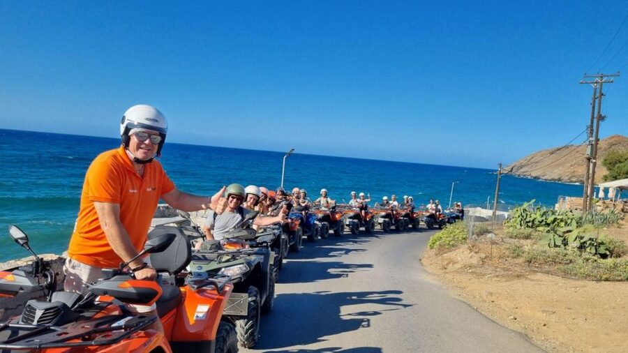 Rethymno Bali & Panormo:Quad Safari & visit Cave 57km 4hours - Melidoni Cave, the cool stop in the mountains