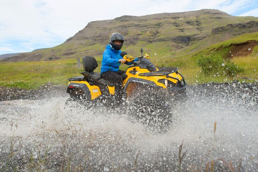 Reykjavik: ATV Ride & Whale Watching Boat Tour - The one-hour ATV route to Reykjavik Peak