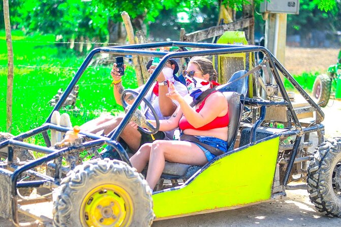 Road Off Half Day Buggy with Chocolate and Coffee Tasting - The cenote stop and a welcome swim