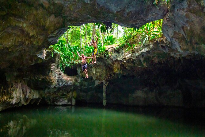 RZR Jungle Off Road to Jade Cavern & Chula’s Beach Club - Jade Cavern: swimming, photos, and a possible cliff jump