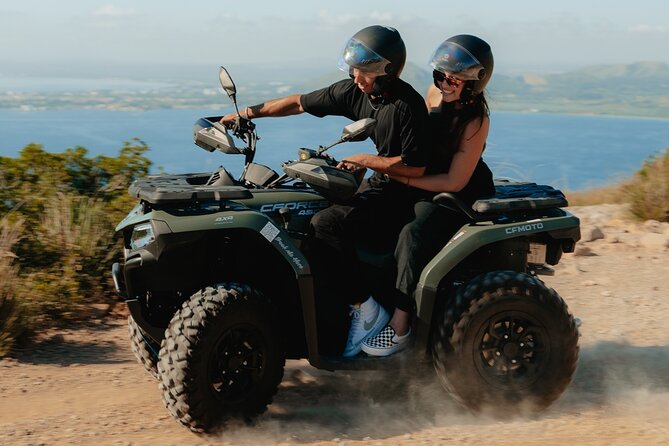 S'illot island quad tour - The ride to SIllot beach