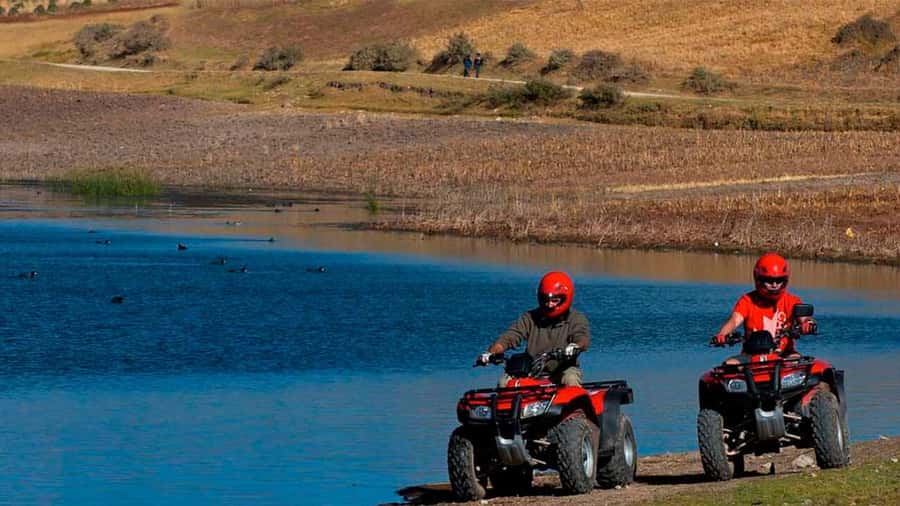 Sacred Valley: Huaypoo Lagoon and Maras by Quad Bike - ATV - The transport matters more than the brochure suggests