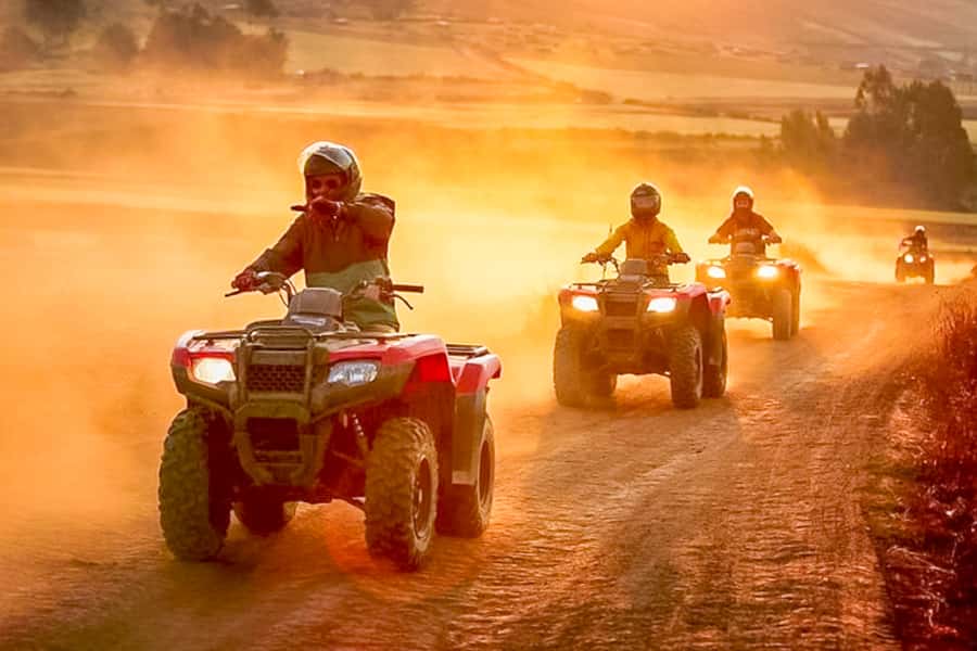 Sacred Valley: Huaypoo Lagoon and Maras by Quad Bike - ATV - Riding toward Huaypoo Lagoon