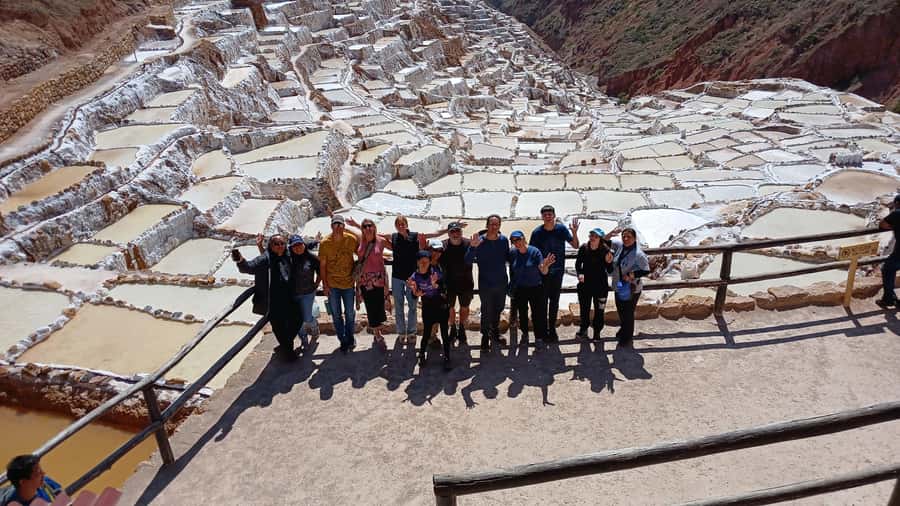Sacred Valley: Maras & Moray by Quad Bike from Cusco - Viewing the salt mines of Maras by van