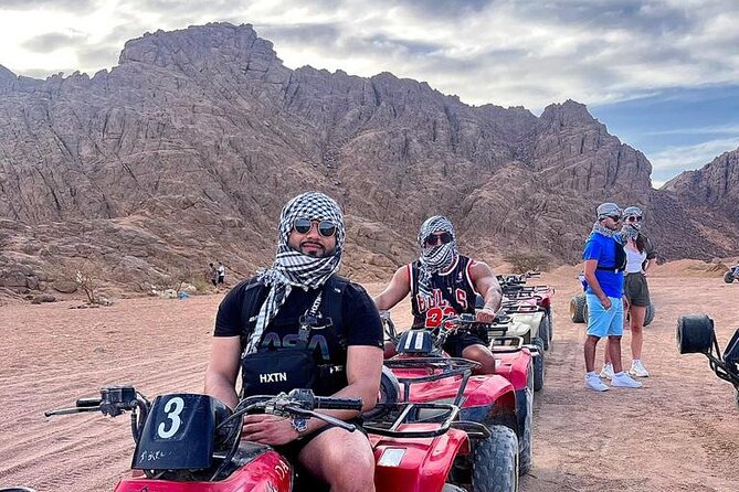 Safari 5 in 1 Quads, Camels, Show, Dinner & Star Gazing in Sharm El Sheikh - Hotel pickup and the ride to the quad center