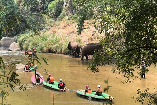 Safety whitewater rafting in Chiangmai by Khampan Rafting - The Maetaeng River Run: Six Kilometers and One Hour