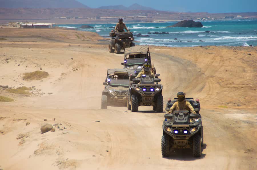 Sal Island: 4-Hour ATV Quad Island Tour - Pedra de Lume’s crater and the view from above