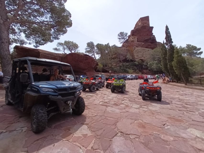 Salou: Buggy Safari with Hotel Transfer - The briefing, helmets, and first turns